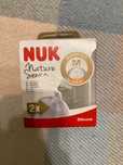 Nuk Tetina silicon Nature Sense M (0-6luni) x 2buc