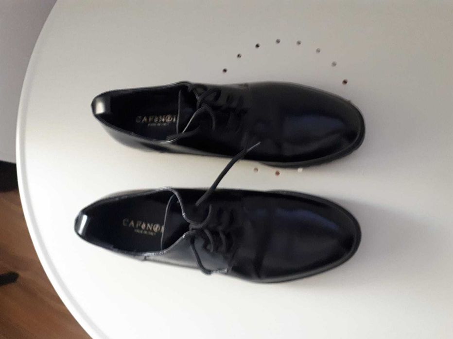 Pantofi din piele 100 %/ 38