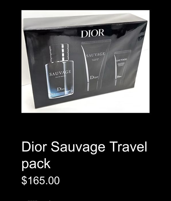Dior Sauvage Travel Pack