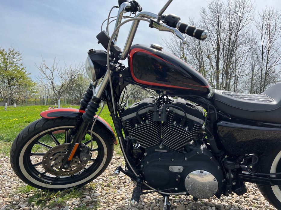 Harley Davidson Sportster 883 Custom → Upgradat 1200 cmc
