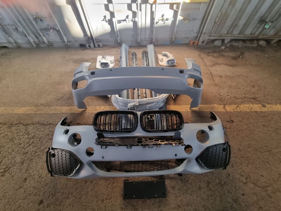 Бампер, пороги, ноздри на BMW X5 F15 комлпект