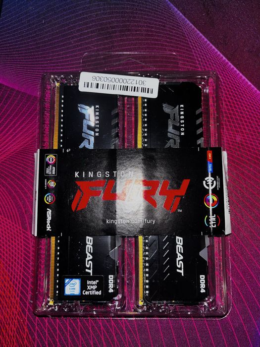 Продается Оперативная память Kingston KF432C16BB1AK2/32 16 Гб * 2шт