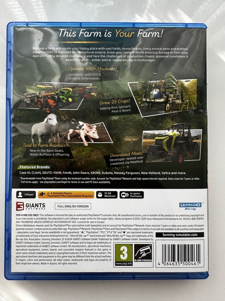 Farming Simulator 25 / PS5 - 75лв