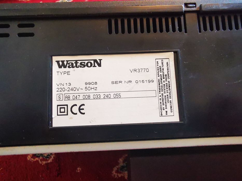 Video recorder Watson