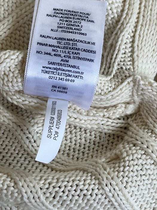POLO Ralph Lauren : Cable Knit V Neck Нов дамски пуловер размер ХЛ-2ХЛ