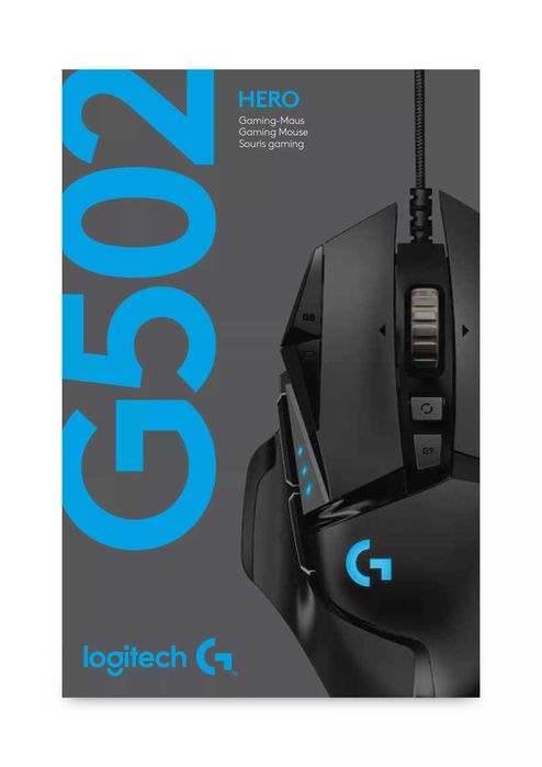 Mouse Gaming LOGITECH G502 HERO RGB Fir 25K Dpi sau Wireless Sigilat