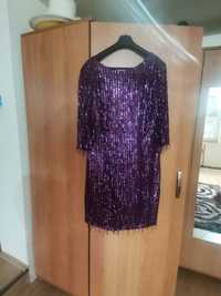 Rochie party, cu paiete, XL