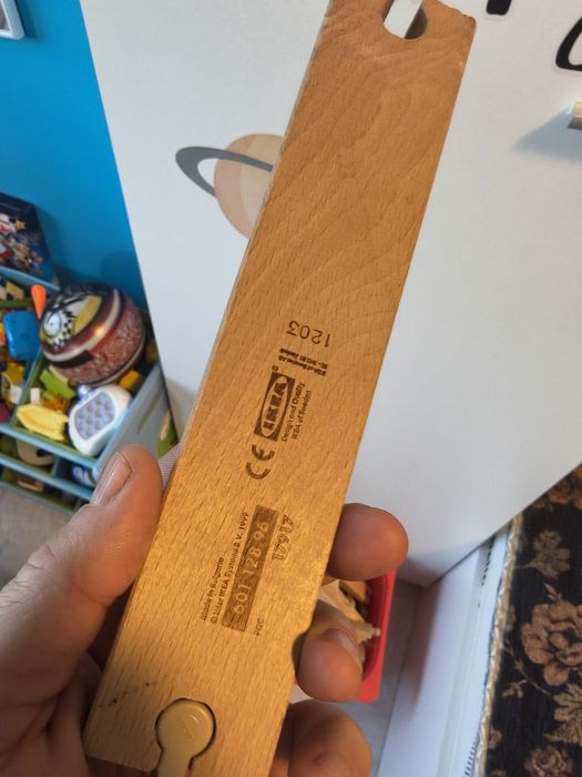 Circuit trenuleț lemn IKEA