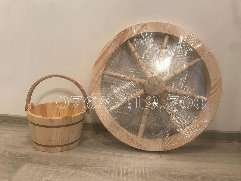 Roti din lemn de rasinoase - roti din lemn decorative
