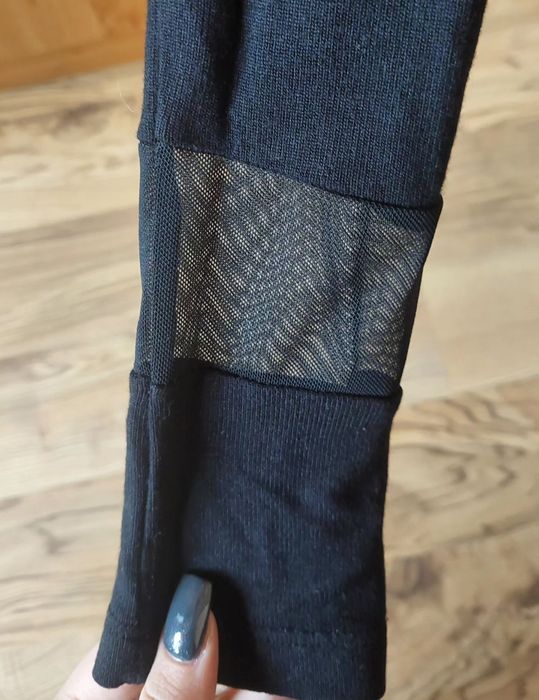 Елегантна черна дамска блузка с дълъг ръкав PAUSE JEANS