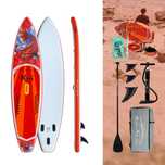 Надуваем падълборд FunWater KOI 11'6, stand up paddle board, SUP