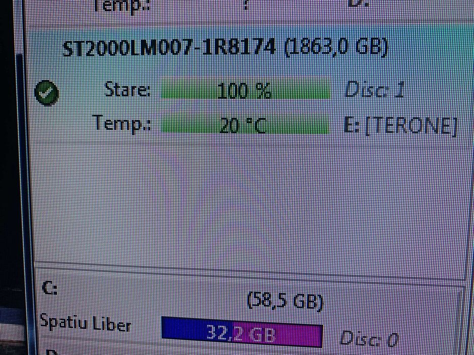 hard disk extern 2tb seagate folosit sase zile 120 lei
