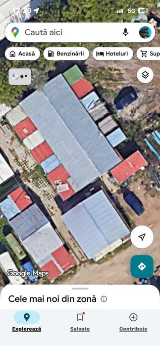 Acoperis metalic ferme + tabla zincata 300 mp