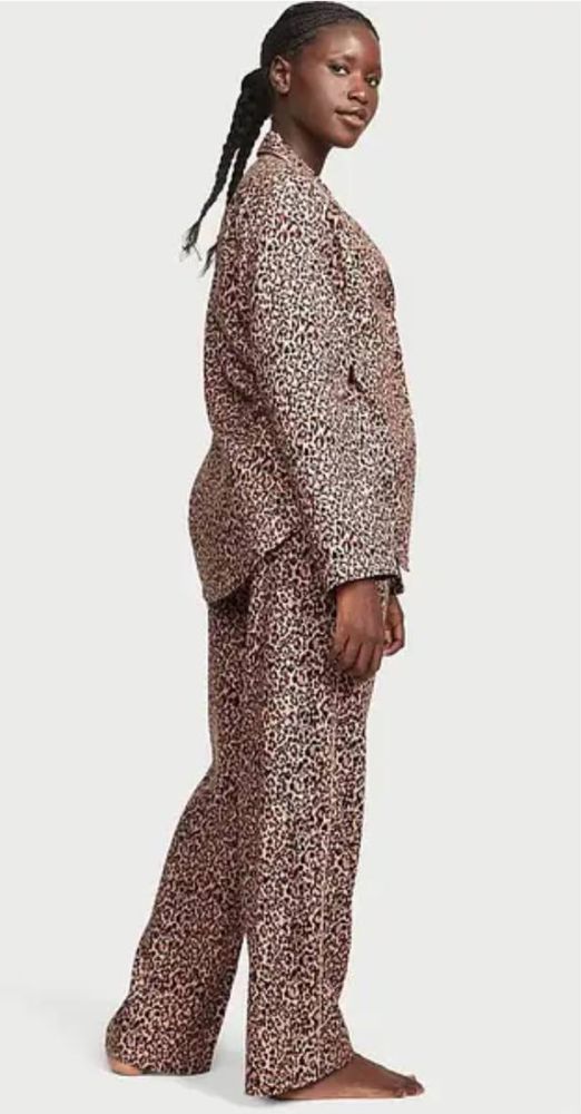 Set pijamale flanel bumbac Victoria's Secret SUA Original Pijama S