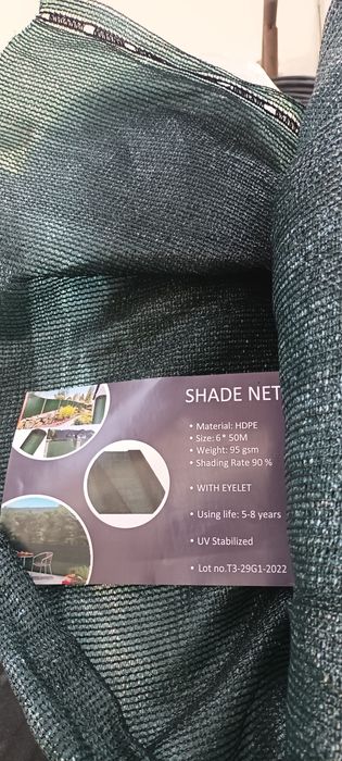 Plasa UMBRIRE/MASCARE cu tiv intarit si ochiuri de prindere/Tratata UV