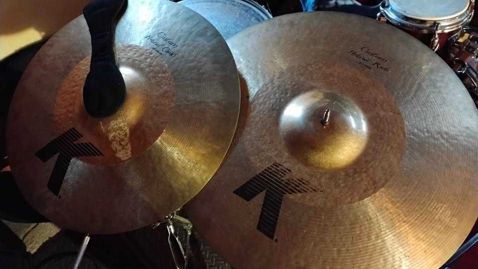 Чинели Zildjian K custom hybrid 21 ride , 18 crash