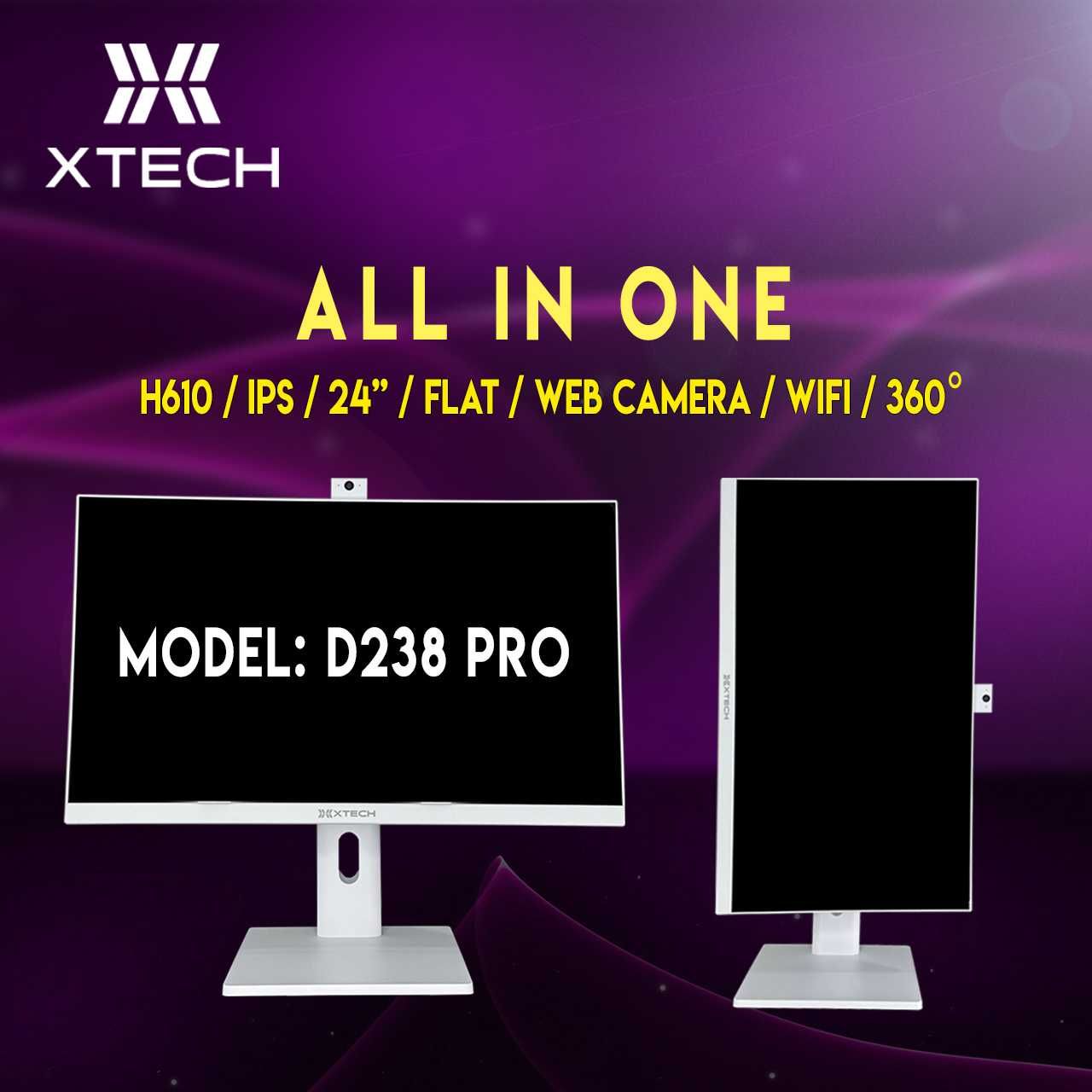 Моноблоки от бренда XTECH 24" IPS H610 Flat