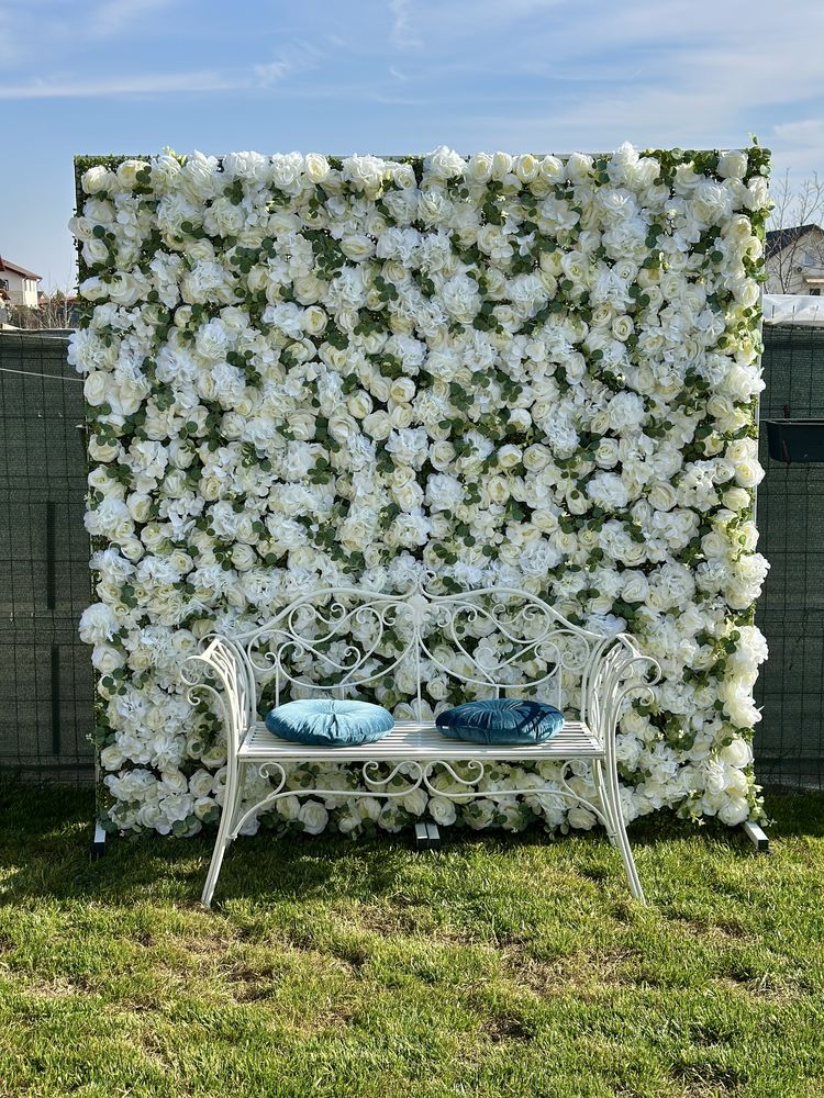 Panou floral pentru evenimente ,photocorner (nunta,botez,onomastica)