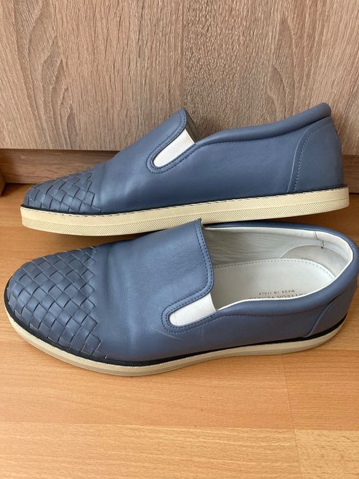 Bottega Veneta
Intrecciato Weave Leather Sneakers