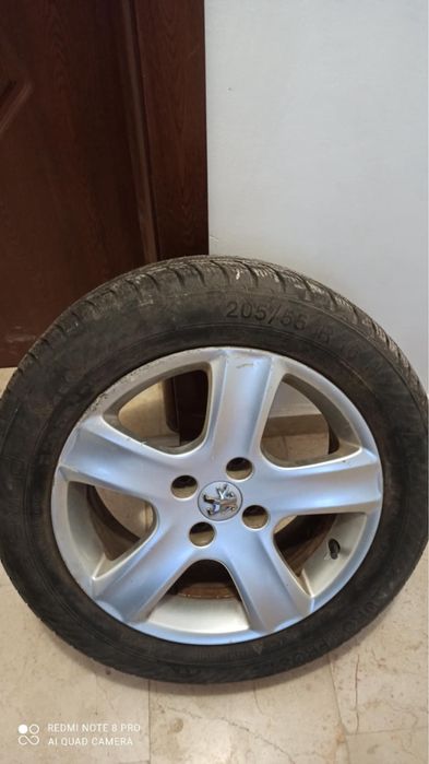 Peugeot Пежо 307 307sw 307cc Резервна Гума и Алуминиева