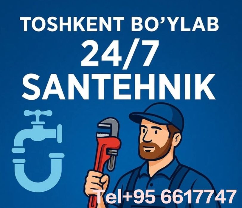 Santexnik xizmati Barcha turdagi