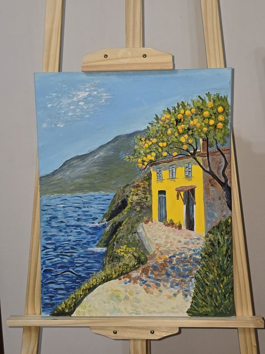 Tablou în acrilice-Peisaj