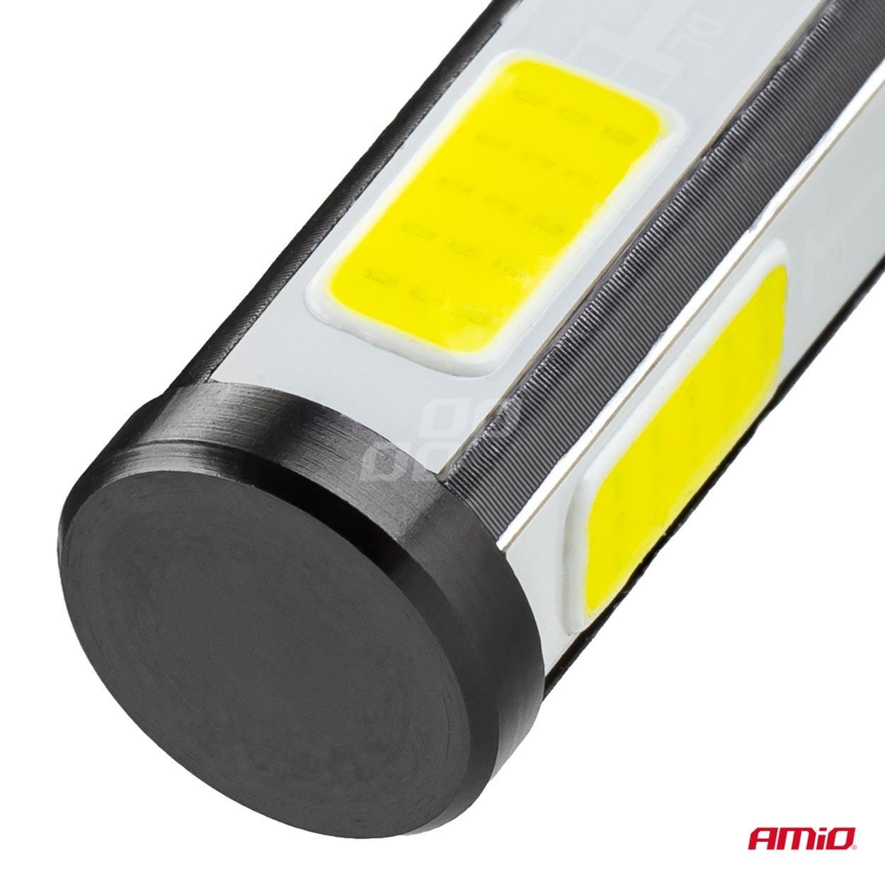 крушки за фарове led серия cob hb3 6500k amio-02846