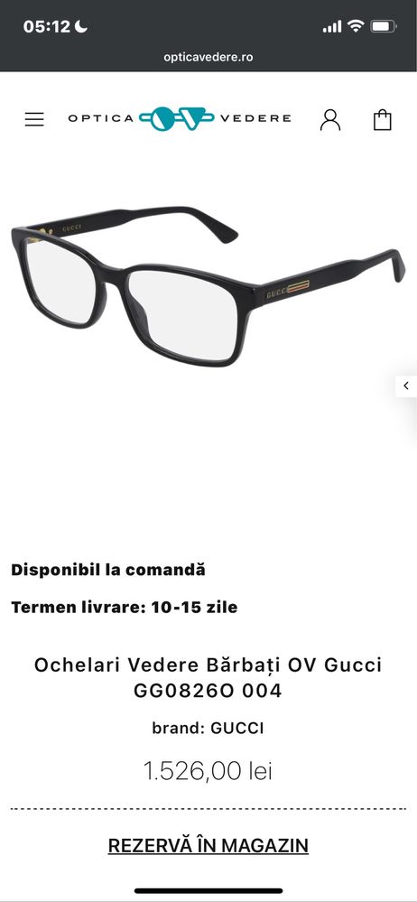 rame gucci folosite doar in casa aprox 1 an  sunt in stare perfecta