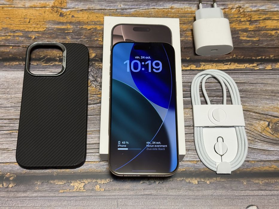 Vand / Schimb iPhone 16 Pro, 256GB, Full Box