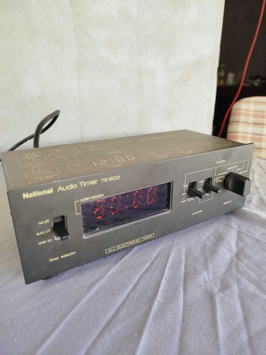 O superba piesa de colectie National Technics Audio Timer TE 903 Japan