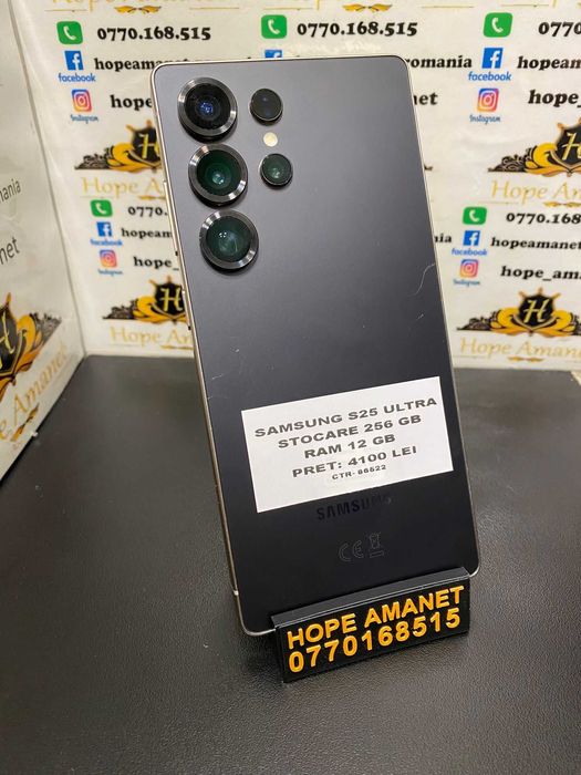Hope Amanet P3 Samsung S25 ULTRA / 256 GB