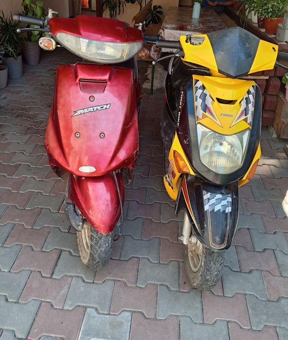 Scuter 50cc 2t și scuter First bike 50cc 4t