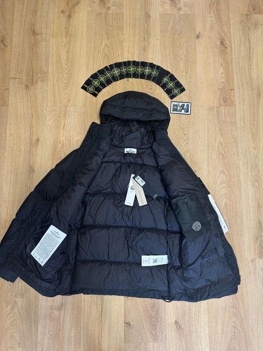 Stone Island Garment dyed crinkle reps R-Ny Down jacket(яке)