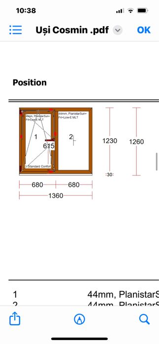 Geam termopan Gealan