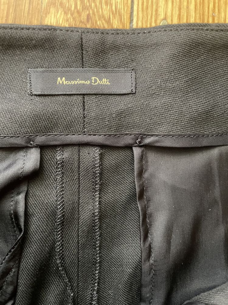 Новые летние Брюки Massimo Dutti, черные