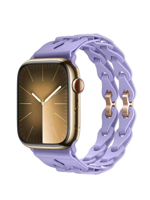 Curea Zale Silicon Detasabil Ceas Apple Watch Husa Folie Silicon