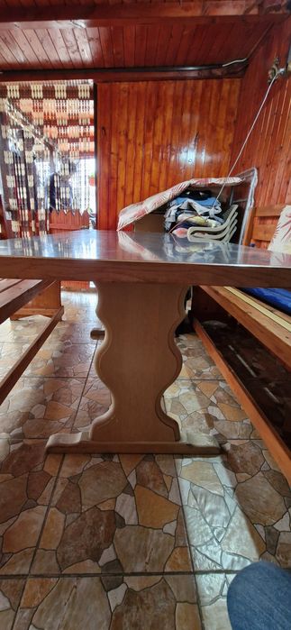 Masa si băncuțe pentru terasa