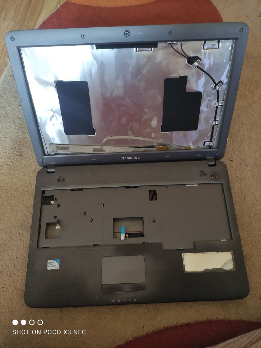 Carcasa completa + Balamale + Dvd - Samsung Np R530