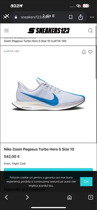 Nike zoom pegasus turbo