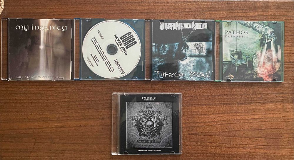 Оригинални метъл дискове CD колекция + подарък (29 диска)
