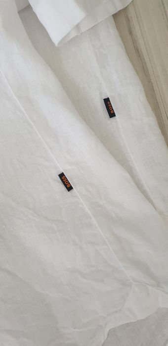 Hugo Boss Len Regular Fit / M L XL 2XL ОРИГИНАЛ! Мъжки Ленени Ризи