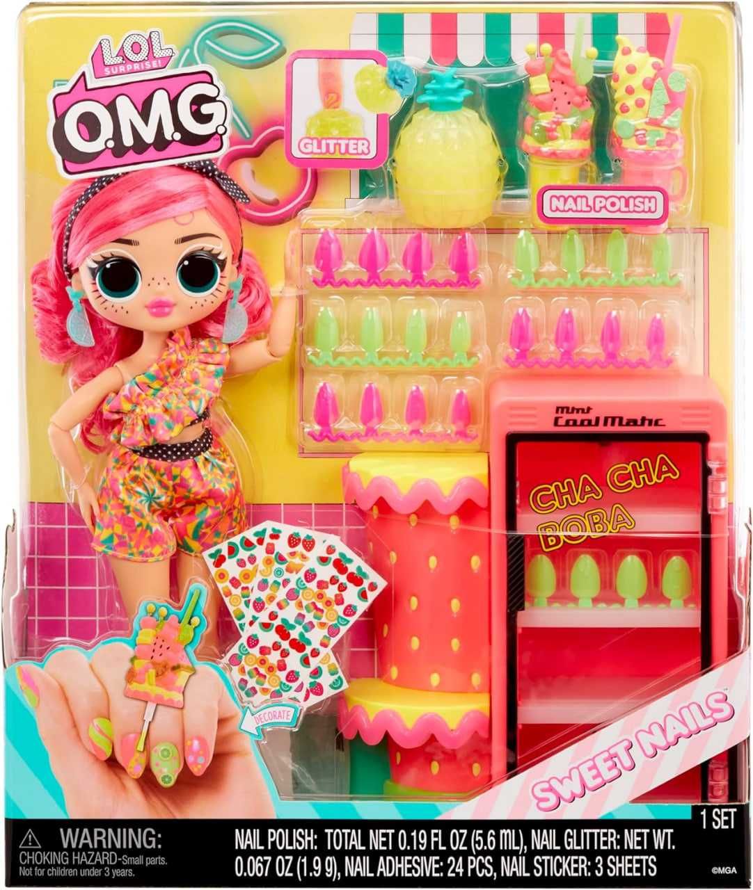 Игровой набор LOL Surprise OMG Sweet Nails ЛОЛ Pinky Pops