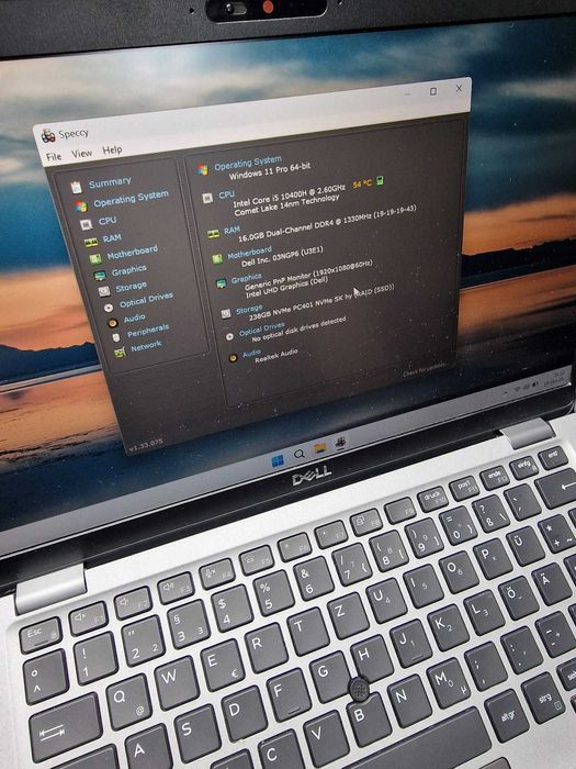 Laptop Dell Latitude 5411 i5 gen 10 SSD