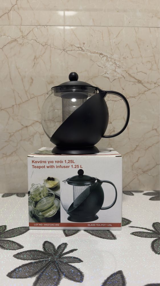 Ceainic cu infuzor 1.25L Jumbo