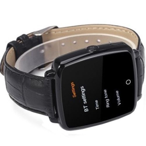 Ceas Smartwatch cu Telefon iUni U11C Plus, BLE, 1.54 inch, Negru