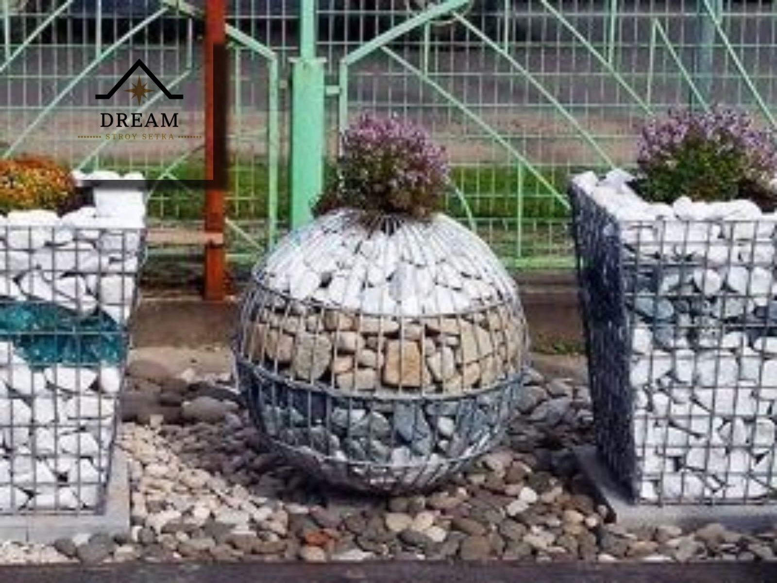 Кашпо Kashpo Gabion setka Габион оцинковка сетка оптом