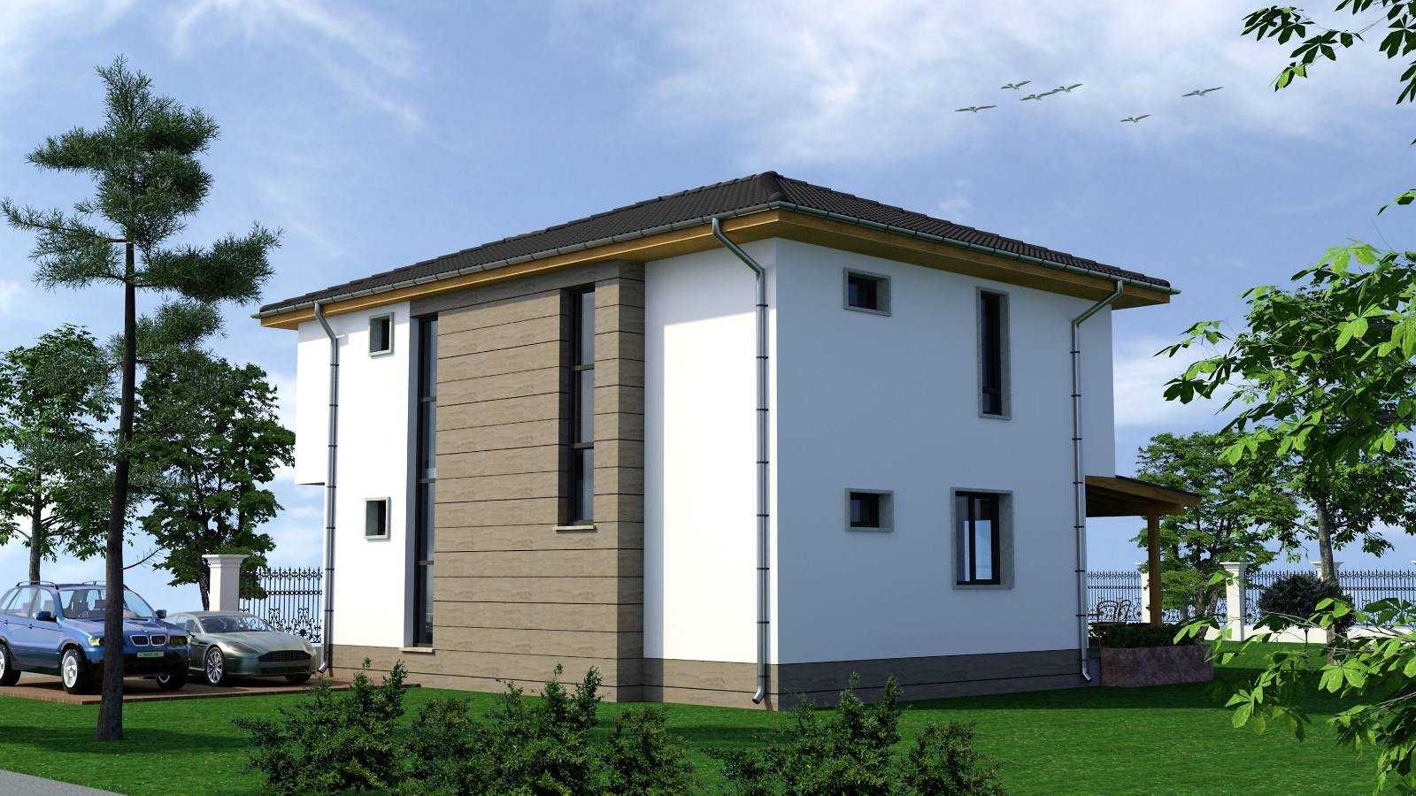 Продава се нова къща  със самостоятелен двор в с. Златитрап
