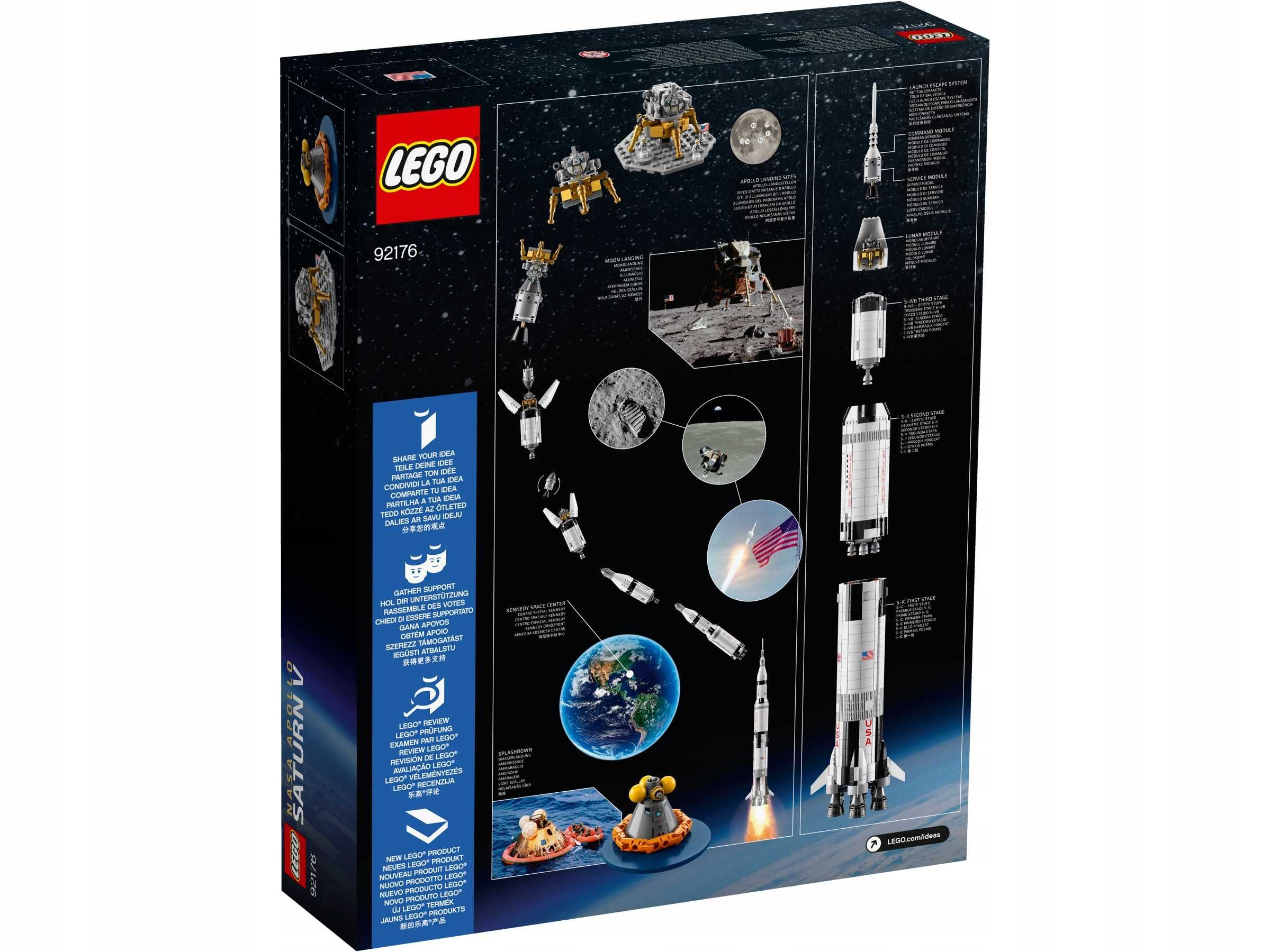 LEGO 21309 Ideas Ракета-носитель Сатурн-5