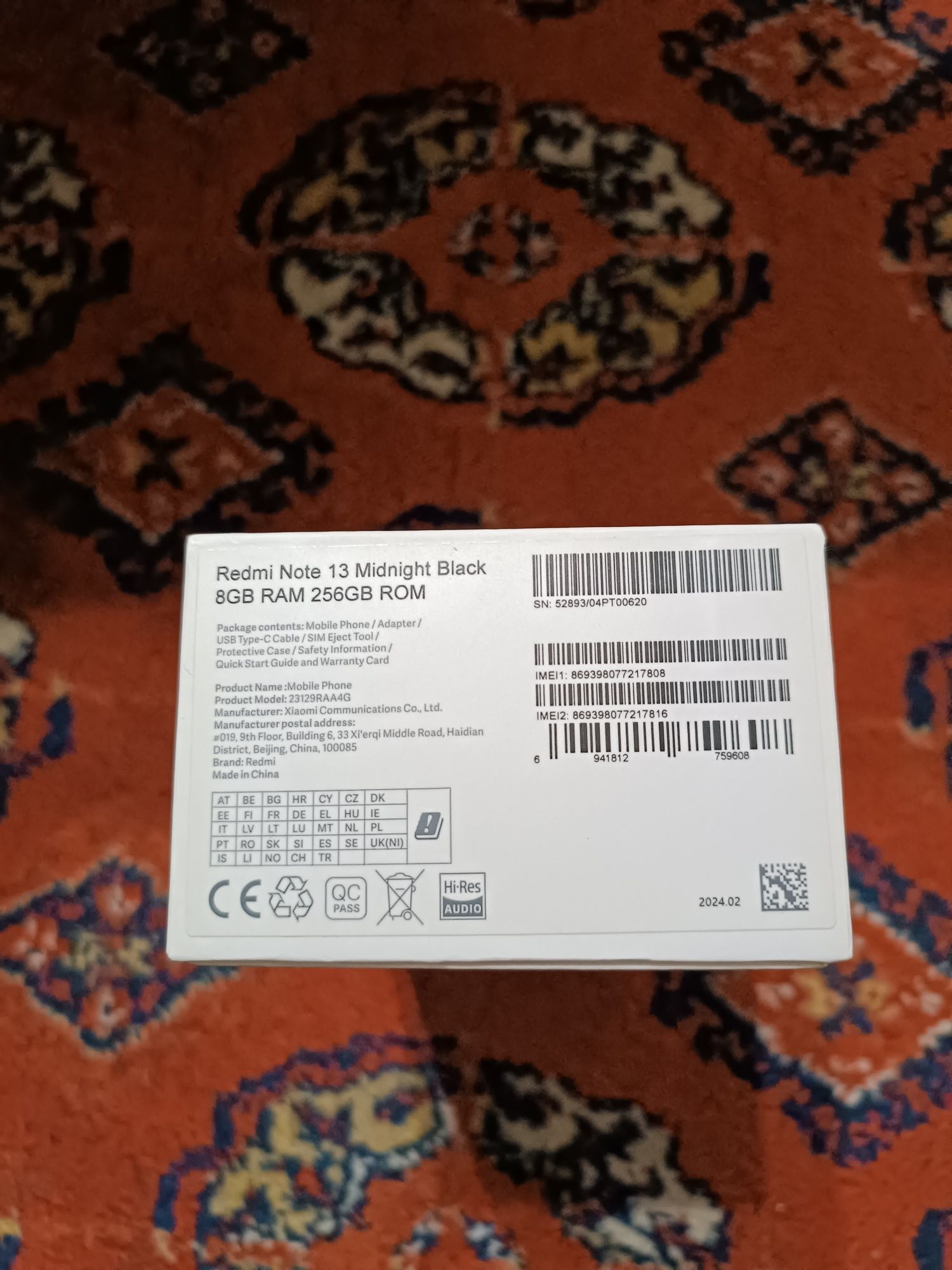 Redmi Not 13 nah