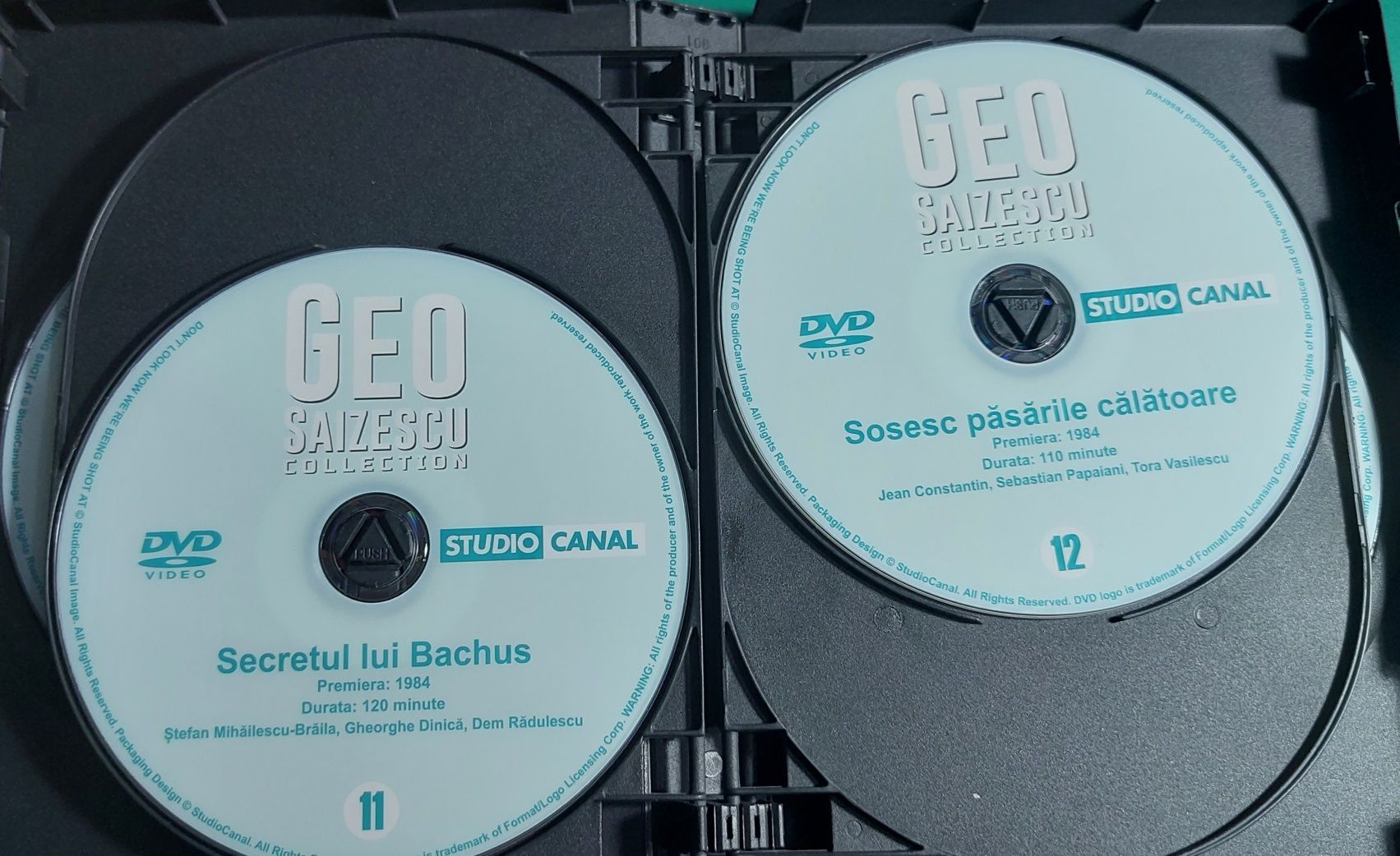 Colectia Geo Saizescu - 8 Filme - 8 DVD - Volumul 2